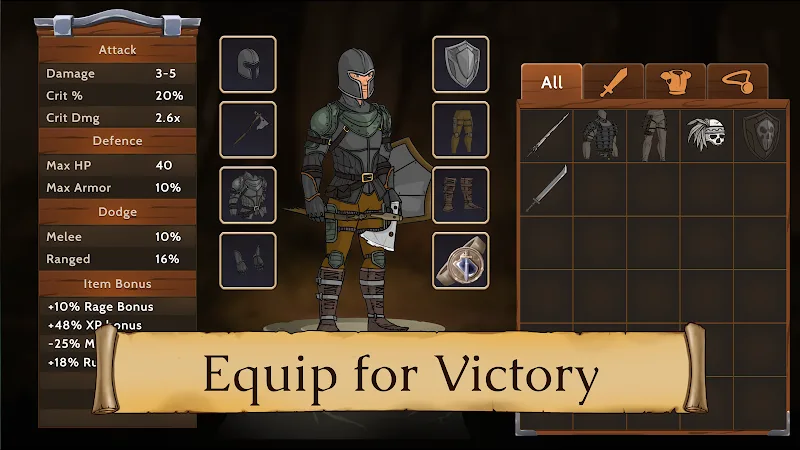 Obsidian Knight RPG gameplay screenshot 5