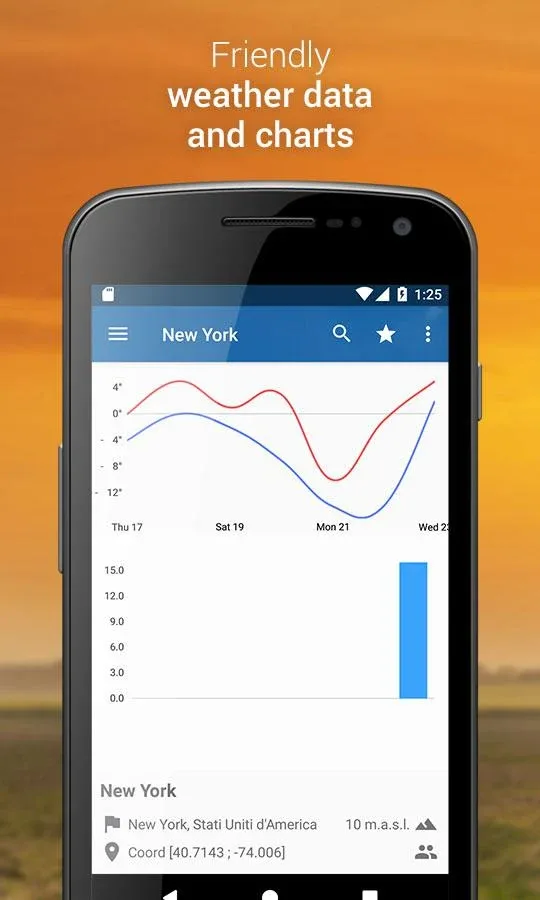 Capture d'écran 3B Meteo Weather 4