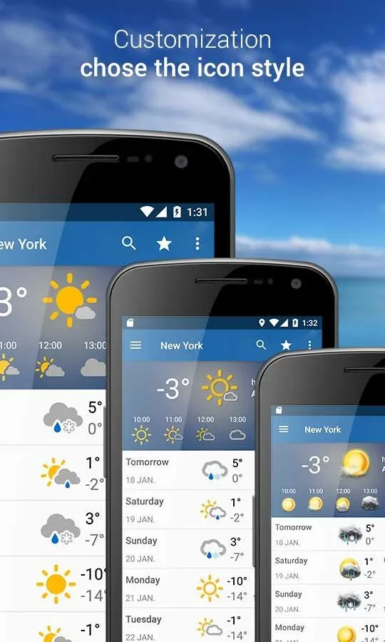 Capture d'écran 3B Meteo Weather 6