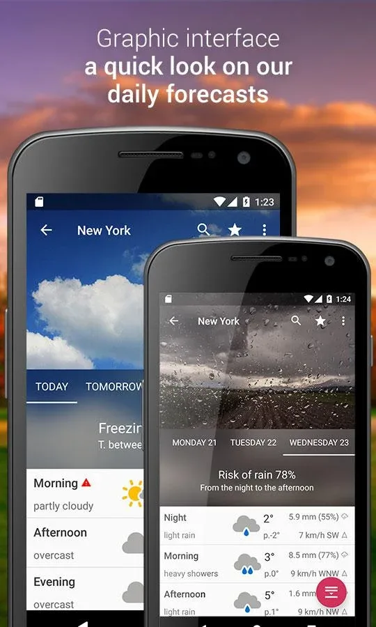 Capture d'écran 3B Meteo Weather 5