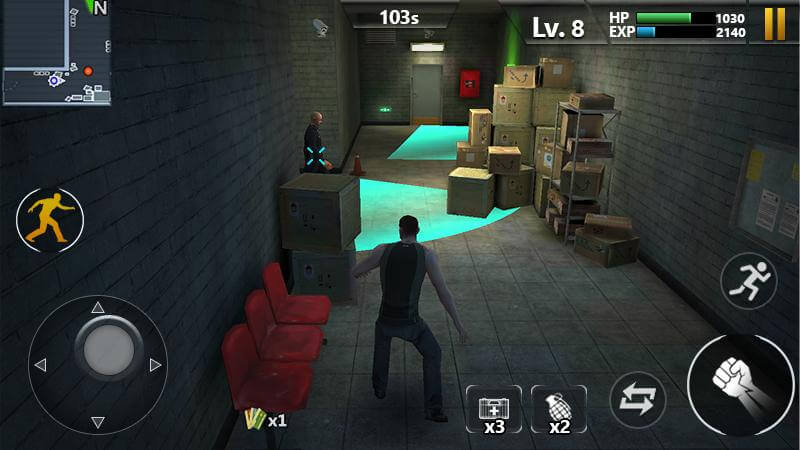 Capture d'écran de gameplay de Prison Escape 5