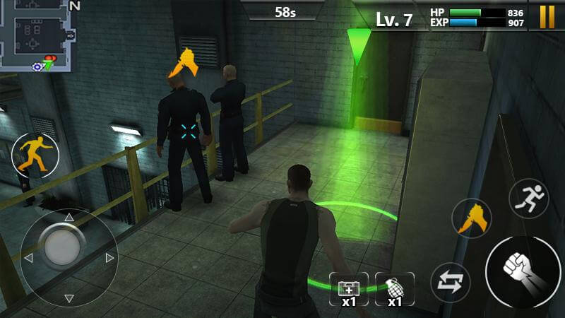 Capture d'écran de gameplay de Prison Escape 3