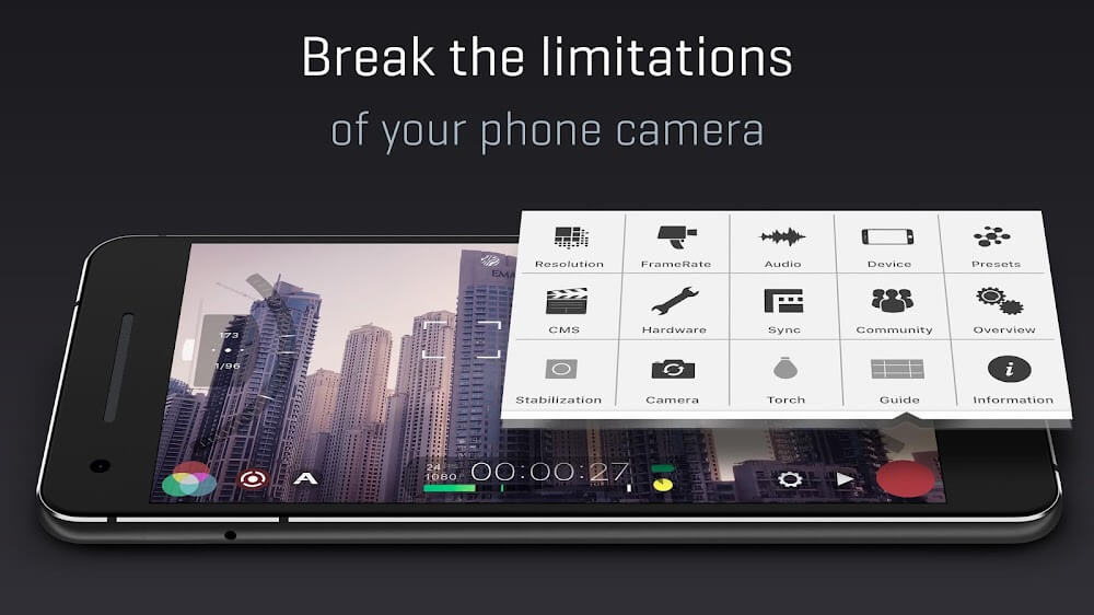 Aperçu 3 de l'application FiLMiC Pro