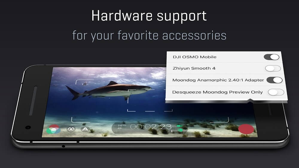 Aperçu 2 de l'application FiLMiC Pro