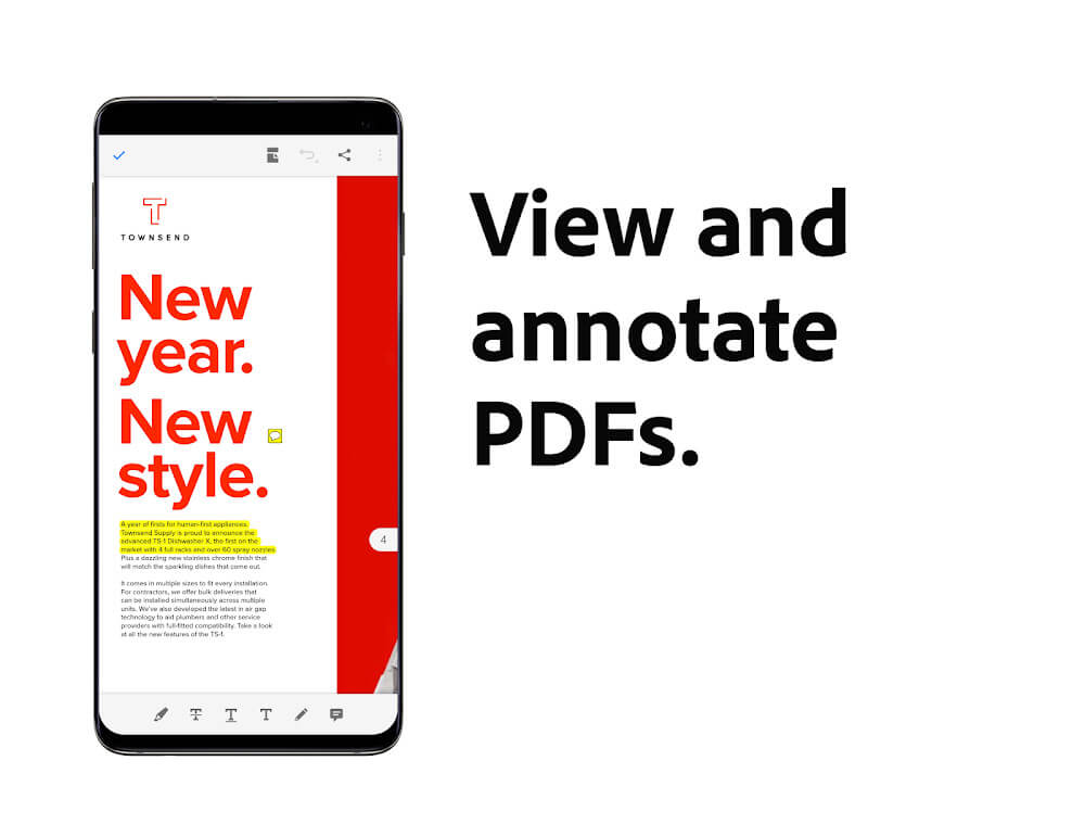 Capture d'écran Adobe Acrobat Reader 5