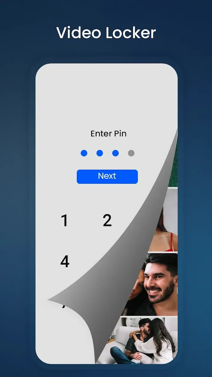 Capture d'écran de l'application HDx Player 5