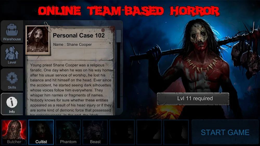 Horrorfield Multiplayer Horror in-game screenshot 2