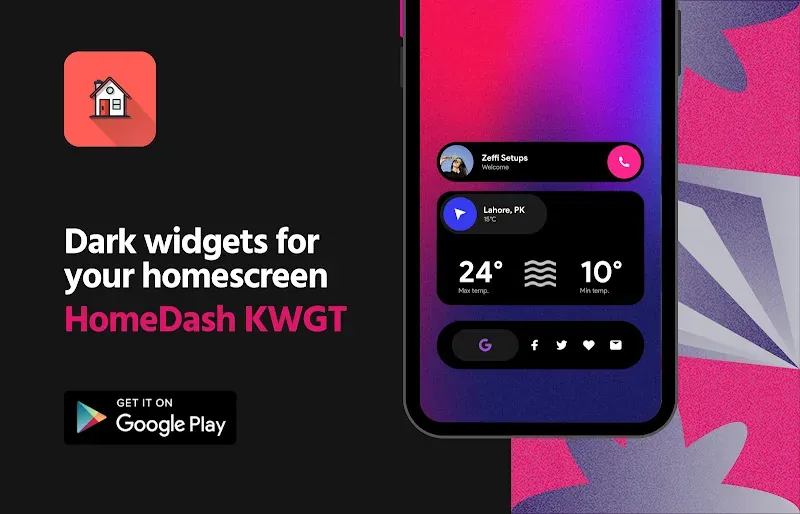 Capture d'écran HomeDash KWGT 5