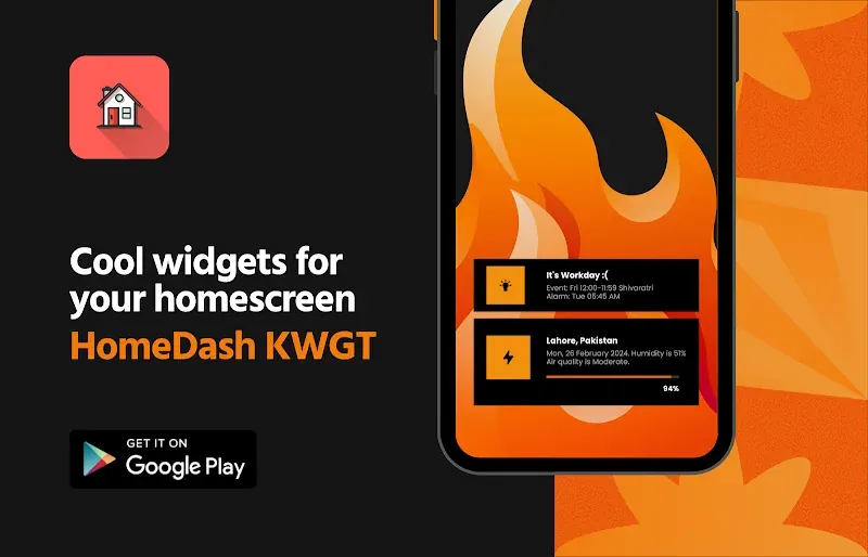 Capture d'écran HomeDash KWGT 3