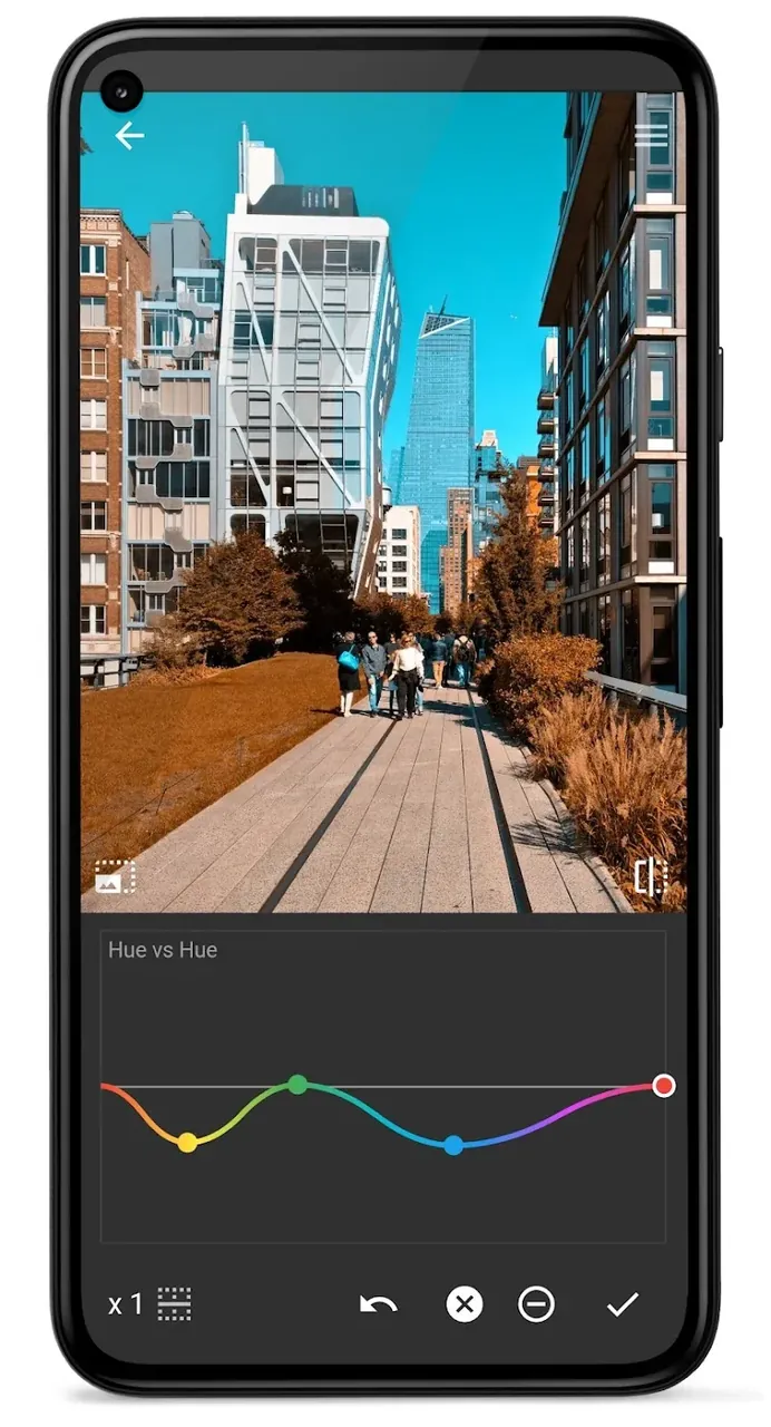 Photo Curves capture d'écran de l'application 4