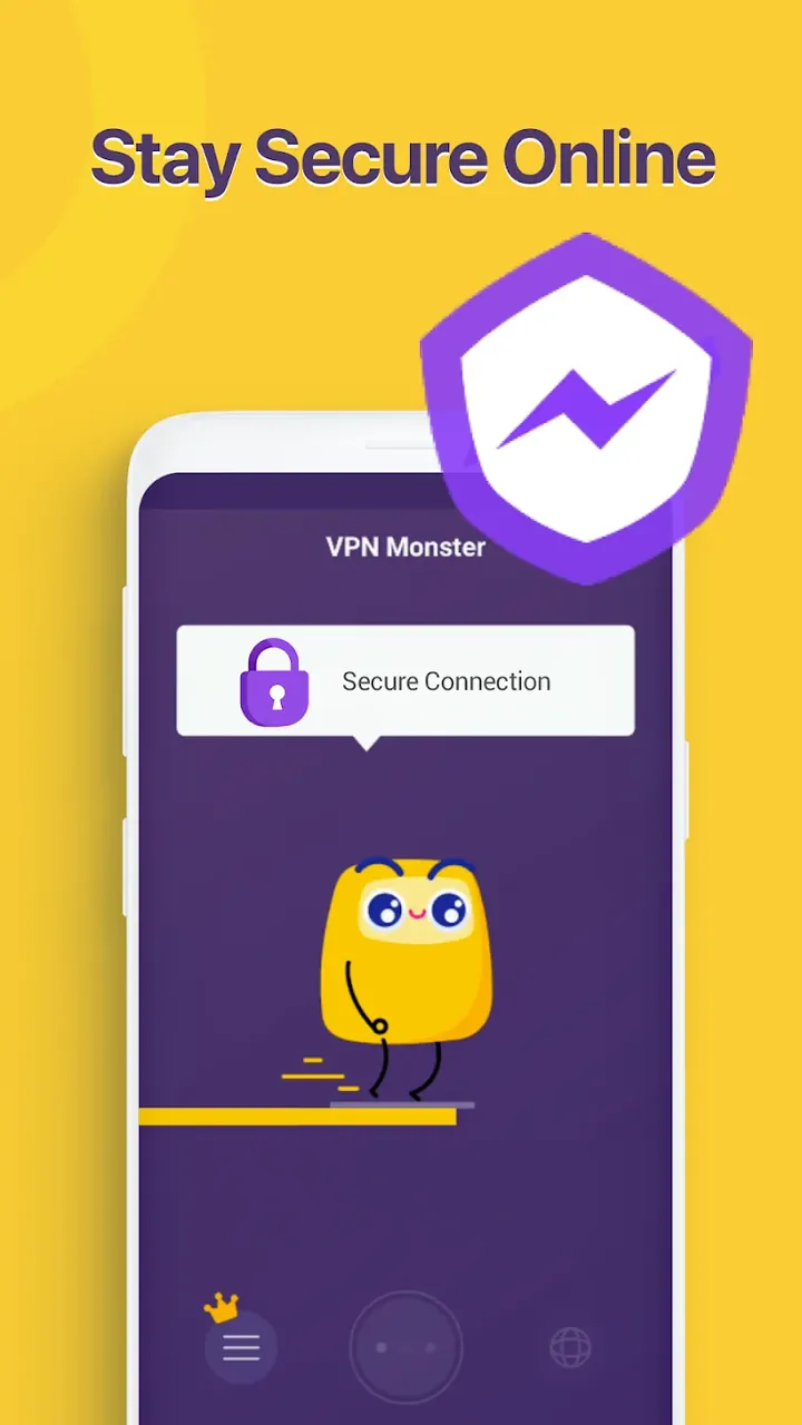 VPN Monster: Super VPN Browser capture d'écran 2