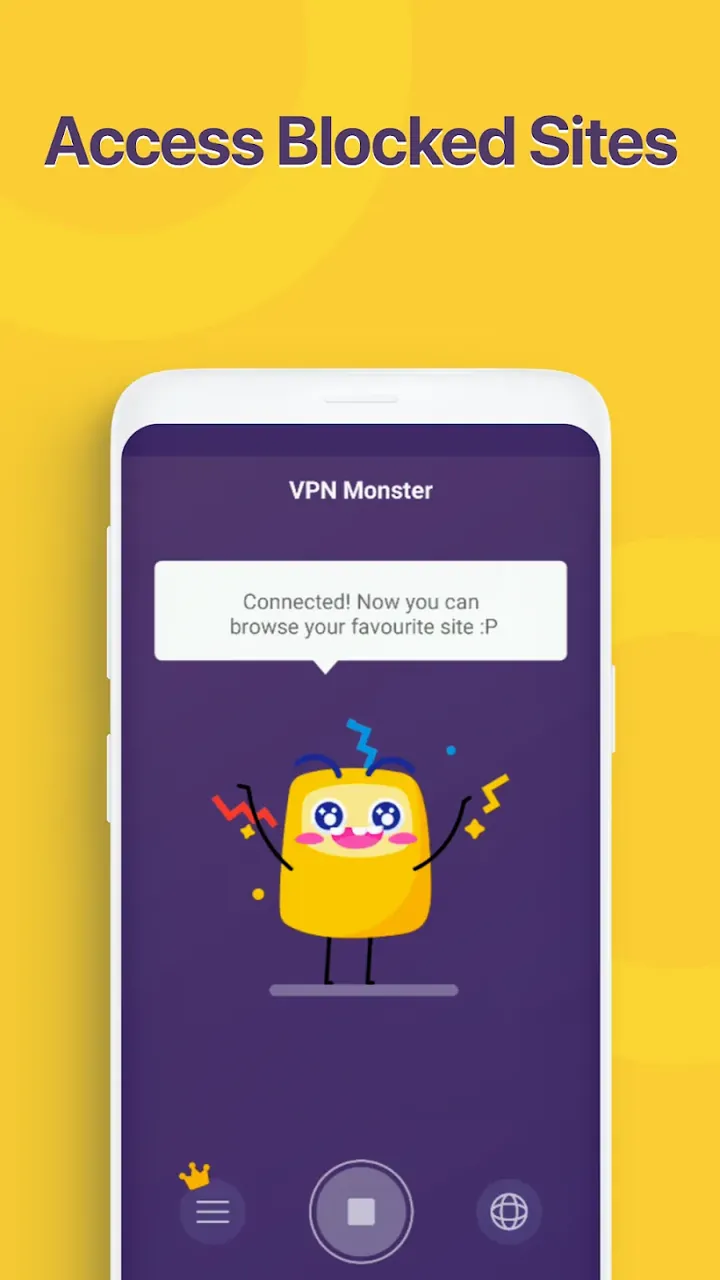 VPN Monster: Super VPN Browser capture d'écran 4