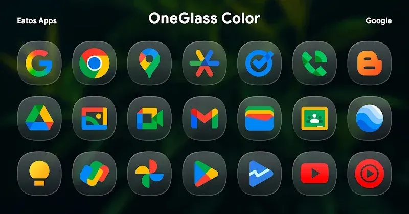 OneGlass 8 (Color) - Icon Pack screenshot 6