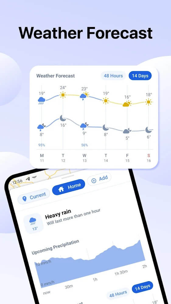 RainViewer app preview 2