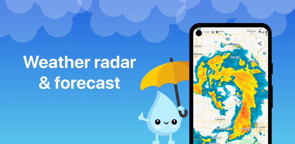 RainViewer app preview 1