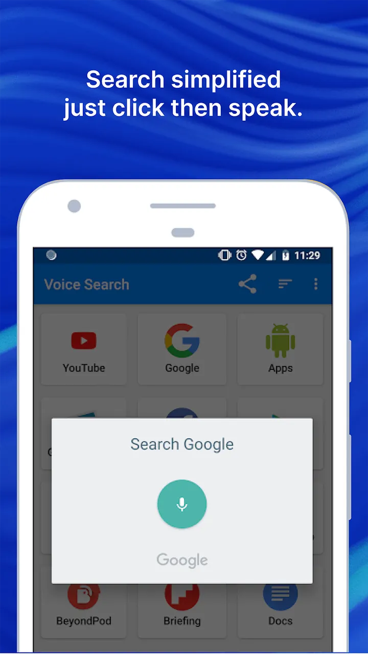 Capture d'écran de Voice Search: Search Assistant 2