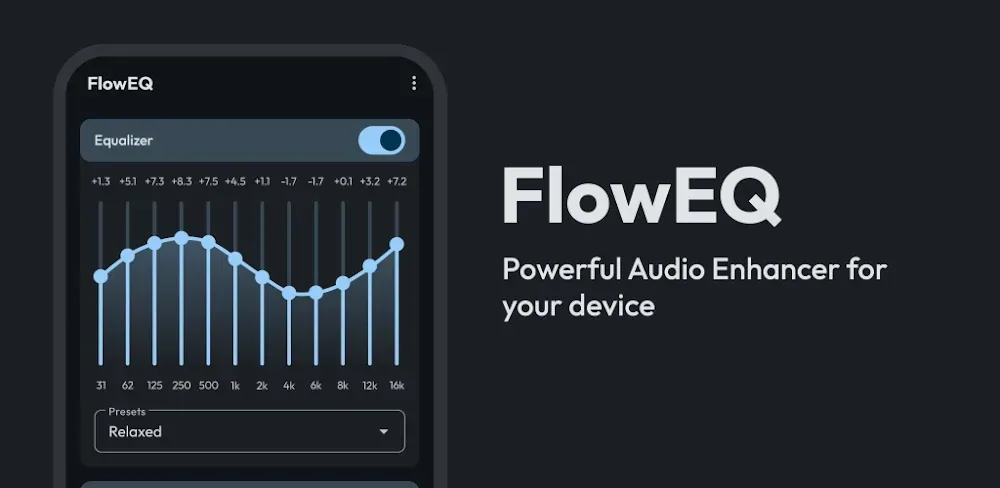 Capture d'écran Flow Equalizer: Bass Booster 1