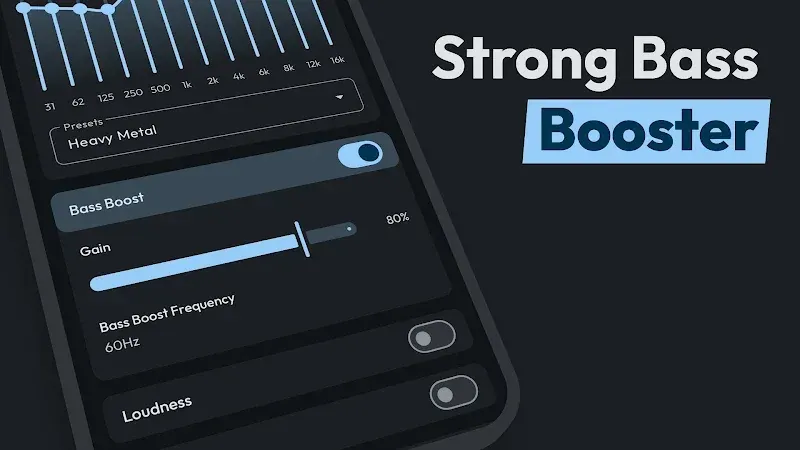 Capture d'écran Flow Equalizer: Bass Booster 4