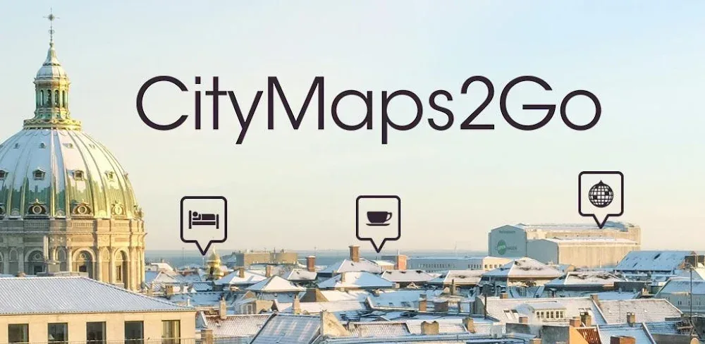 Capture d'écran de prévisualisation 1 de City Maps 2Go Pro