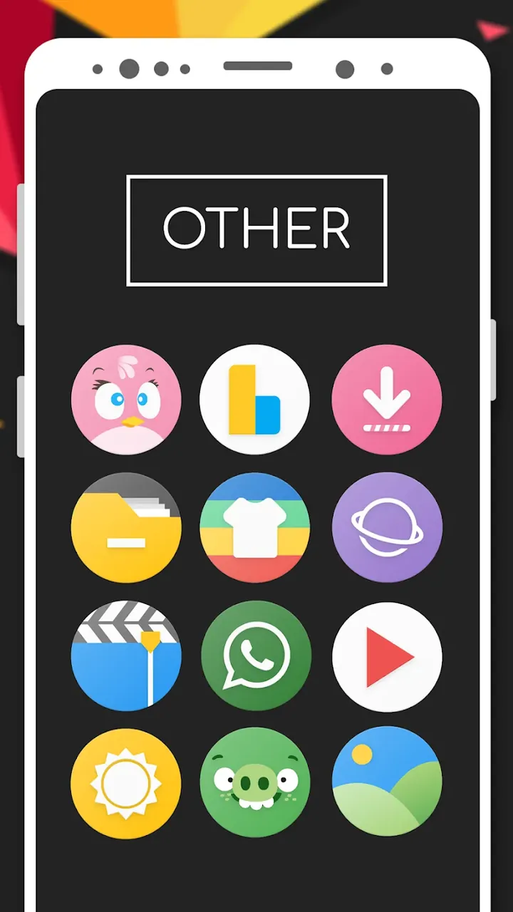 Aperçu 6 de Pixie R - Icon Pack