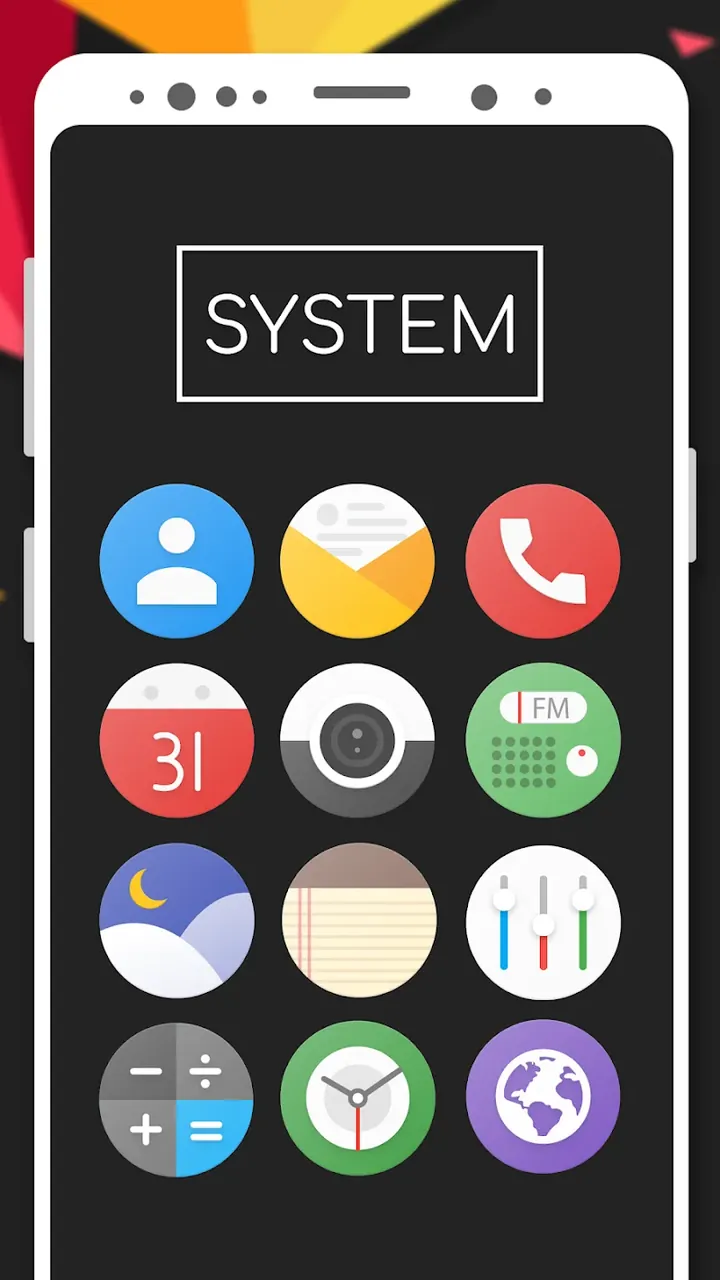 Aperçu 3 de Pixie R - Icon Pack