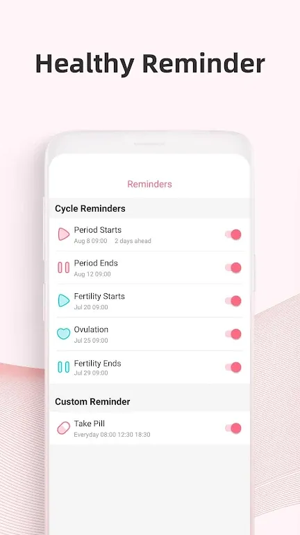 Image de présentation PinkBird Period Tracker 5