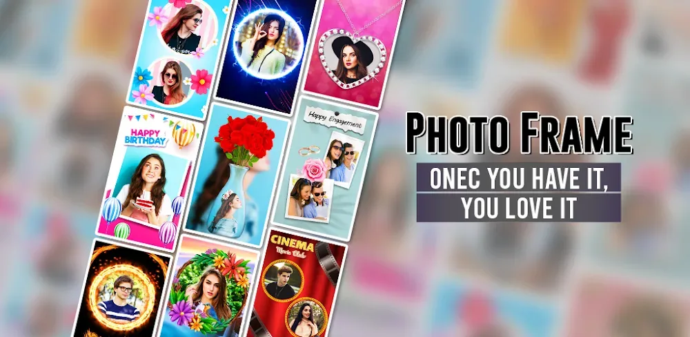 Photo Frames: Photo Editor capture d'écran 1