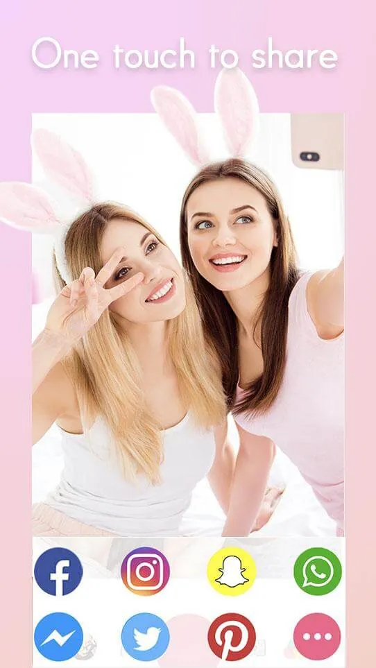 Capture d'écran de l'application Sweet Selfie Camera 7