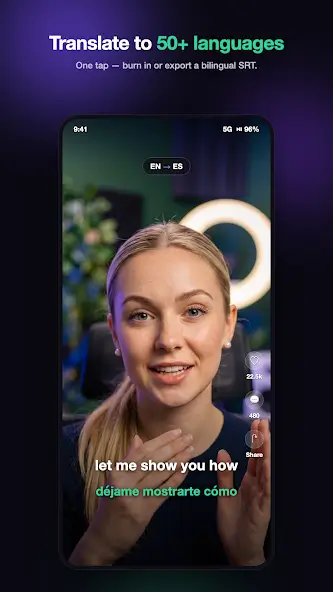 CapFlow: Captions & Subtitles скриншот 3
