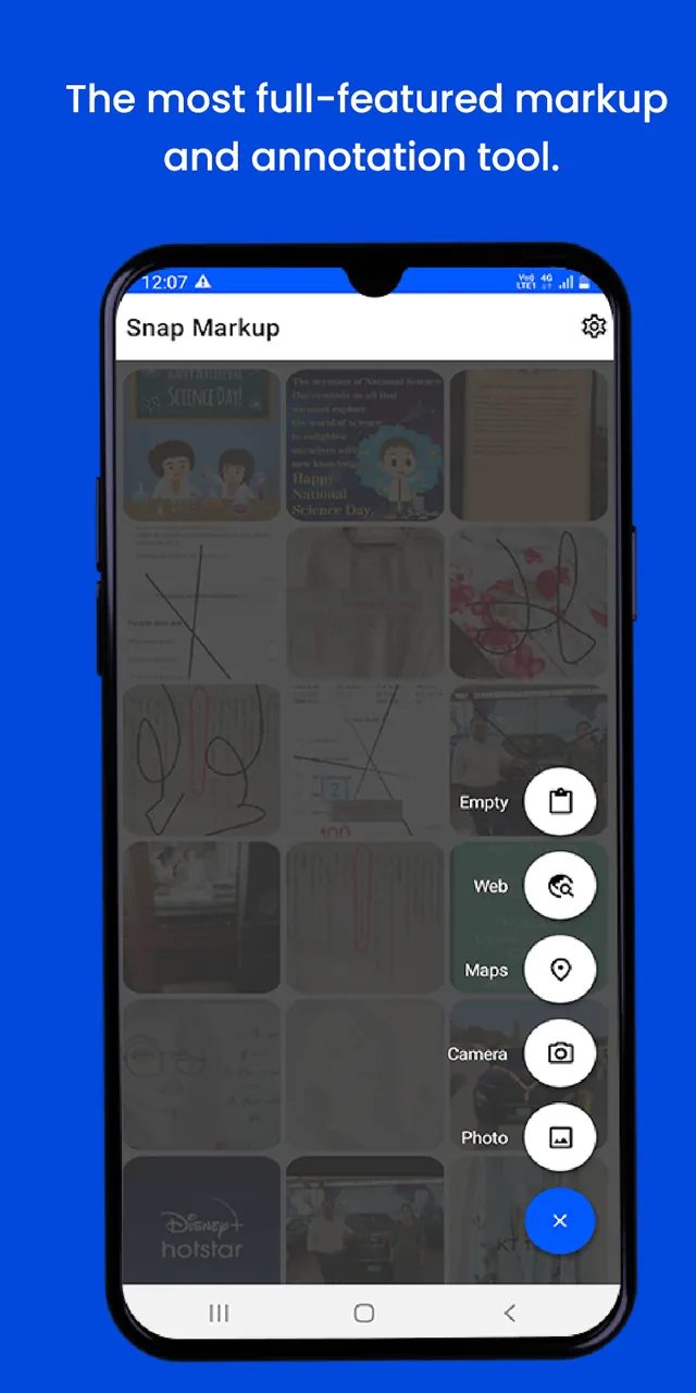 Aperçu de l'application Snap Markup: Photo Markup 2
