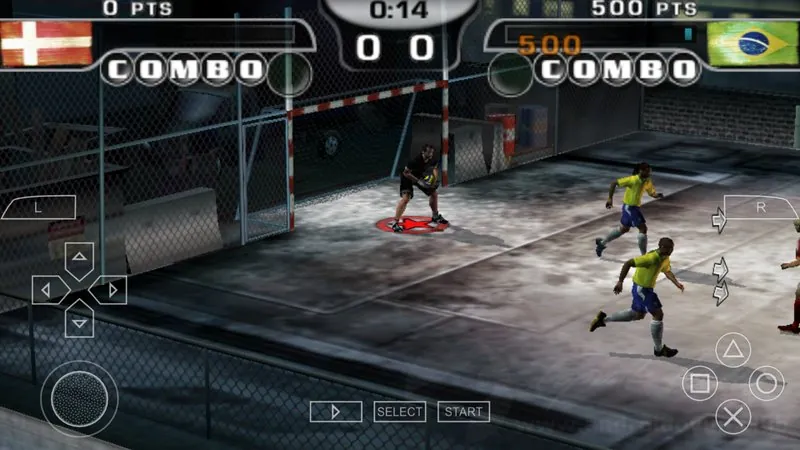 Capture d'écran FIFA Street 2 3