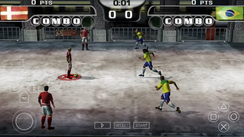 Capture d'écran FIFA Street 2 2