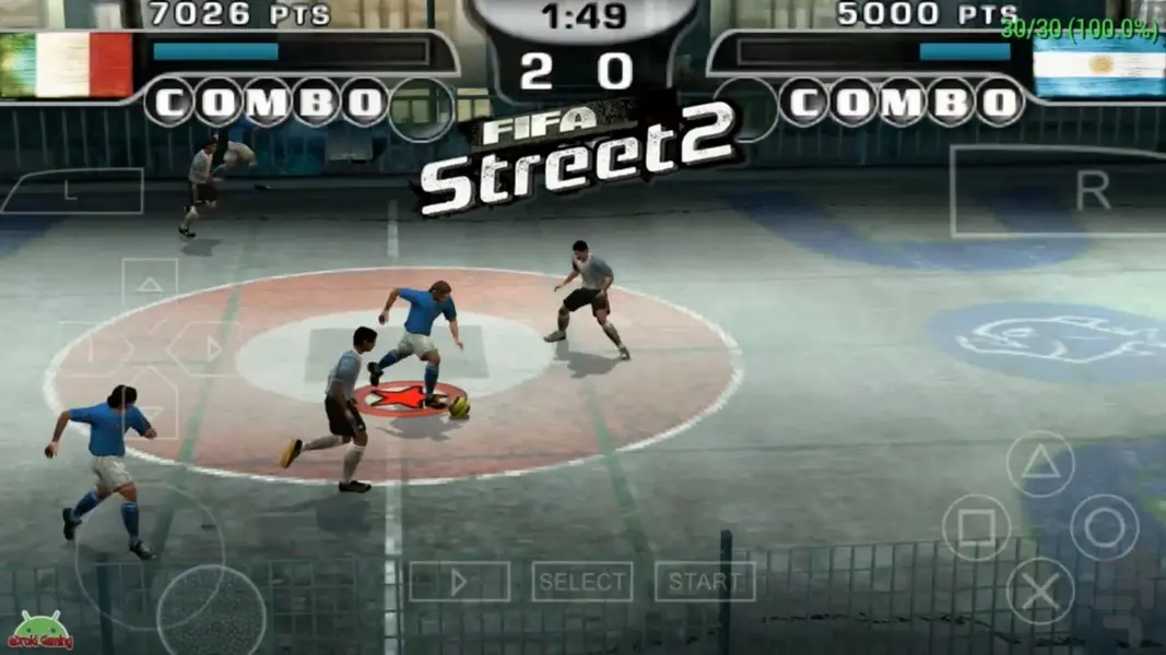 Capture d'écran FIFA Street 2 1