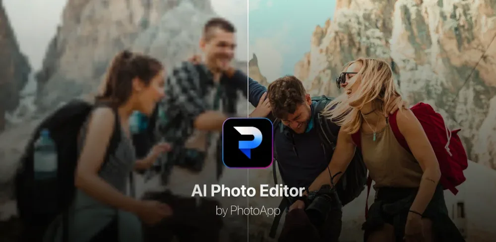 PhotoApp – AI Photo Enhancer Capture d'écran 1