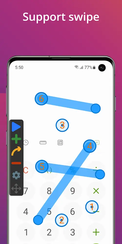 Capture d'écran de l'application Auto Clicker 5