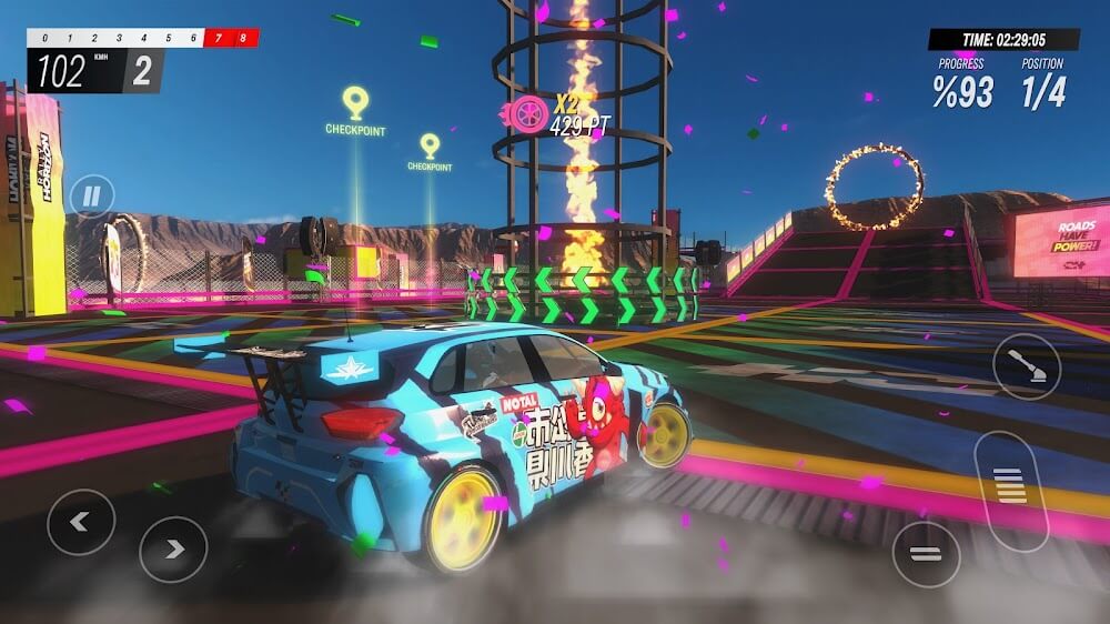 Rally Horizon gameplay screenshot 2