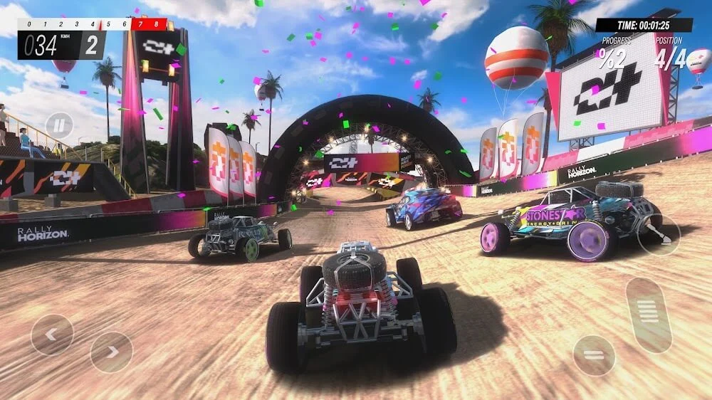 Rally Horizon gameplay screenshot 4