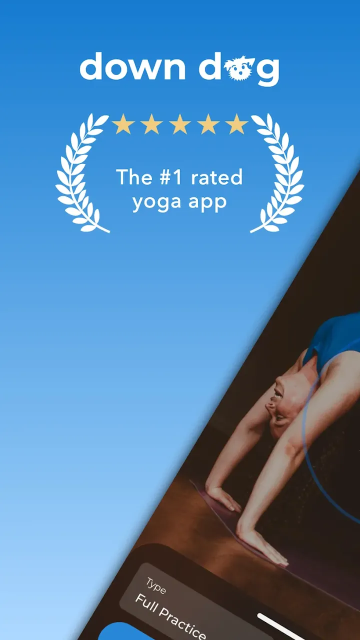 Capture d'écran 2 de l'application Yoga Down Dog