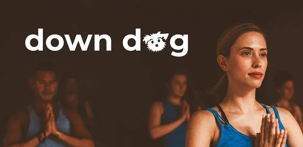 Capture d'écran 1 de l'application Yoga Down Dog
