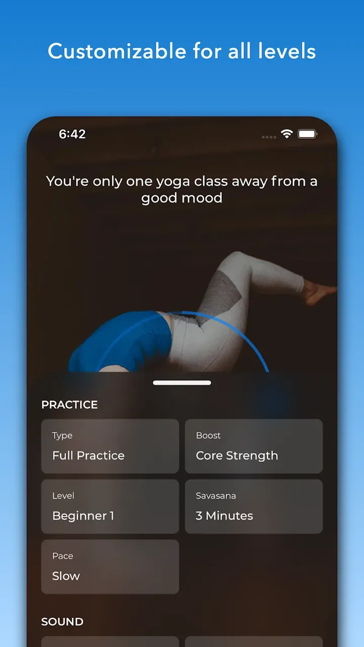 Capture d'écran 4 de l'application Yoga Down Dog