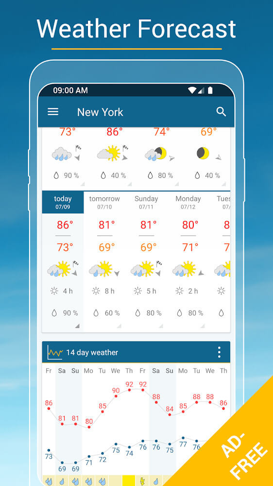Weather & Radar Pro screenshot 4