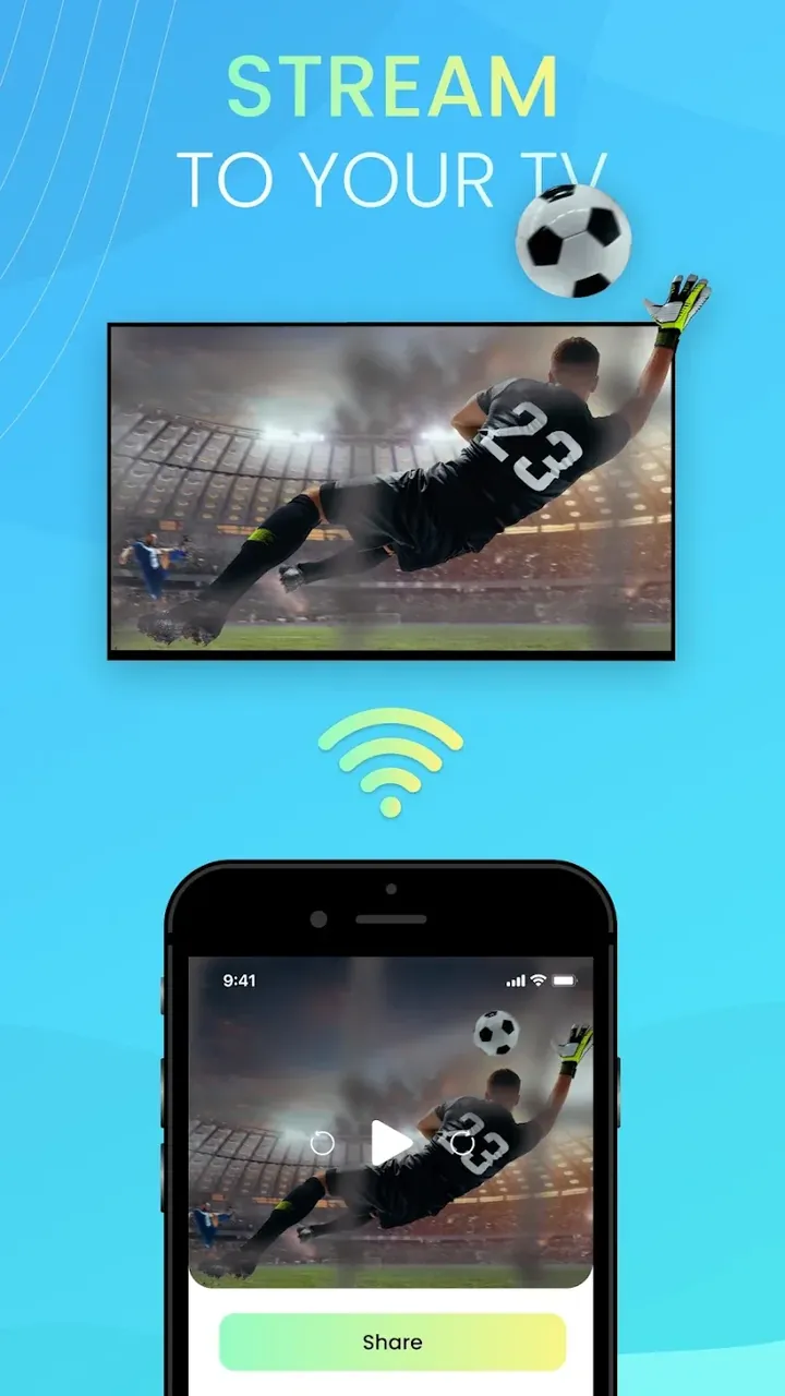 Aperçu de l'application IPTV Smart Player 4