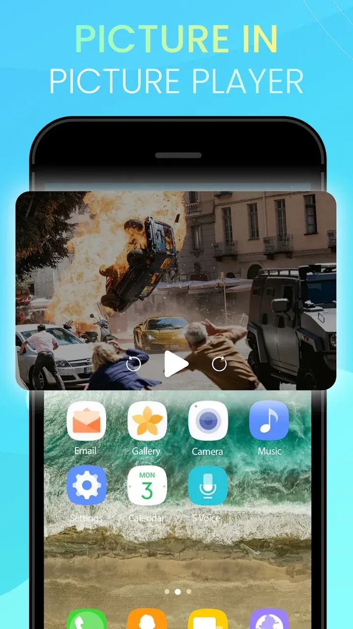 Aperçu de l'application IPTV Smart Player 5