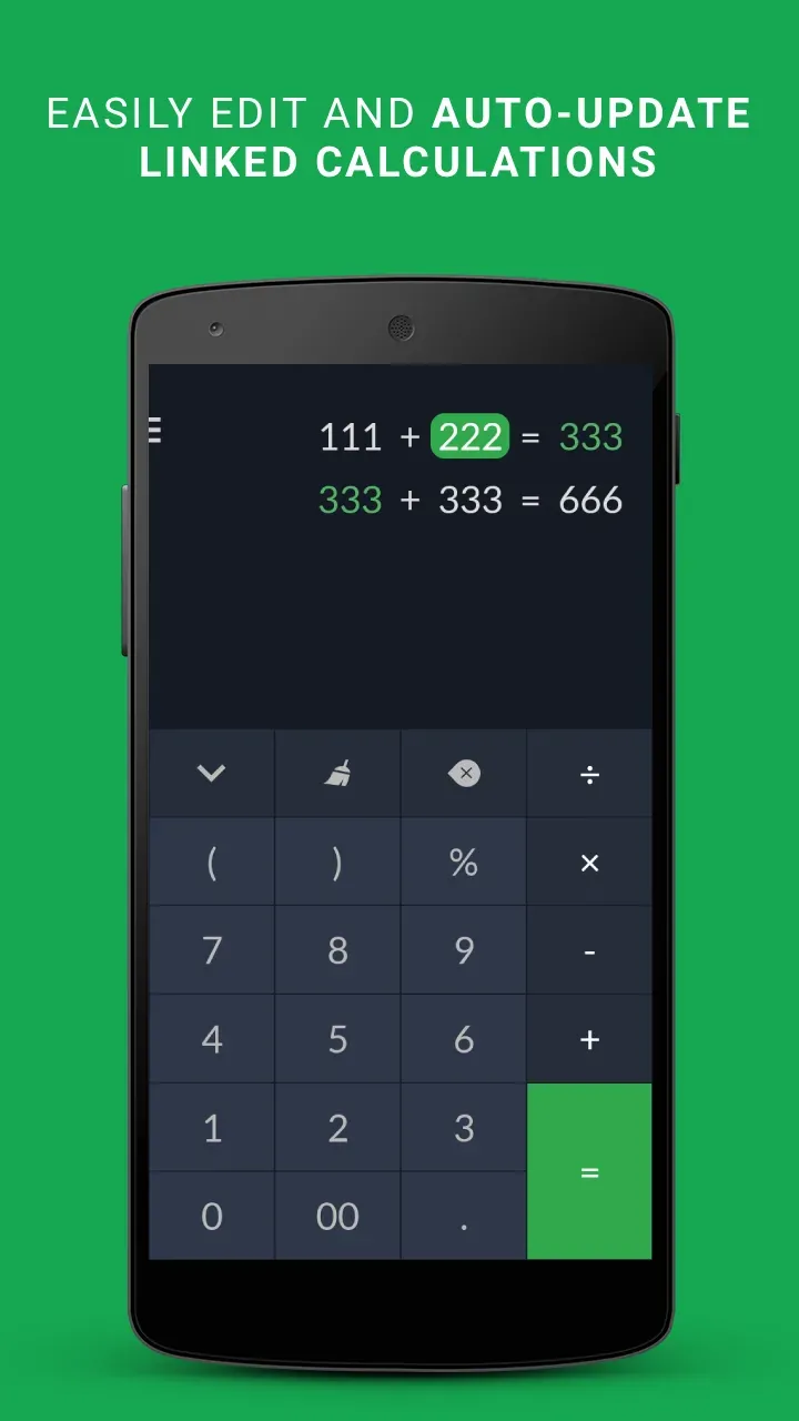 Aperçu de l'interface FlexCalc 3