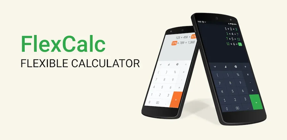Aperçu de l'interface FlexCalc 1