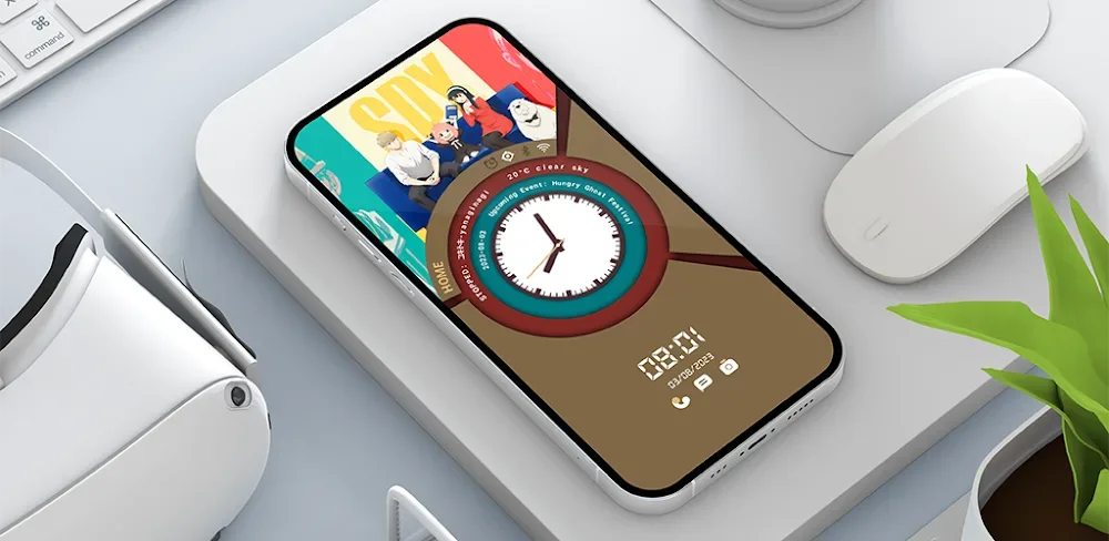 Time UI for KLWP image d'aperçu 1