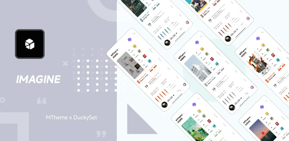 Capture d'écran 1 de iMagine UI for KLWP