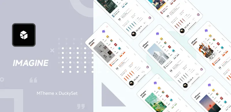 Capture d'écran 2 de iMagine UI for KLWP