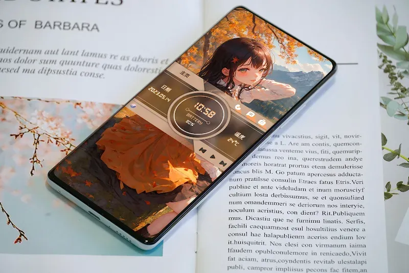 Capture d'écran de présentation de Dazzle UI for KLWP 2