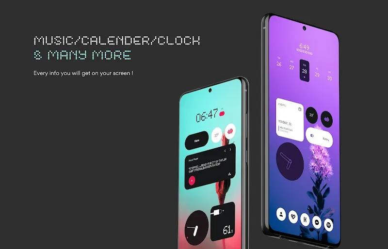 Aperçu 5 de l'application Evrything Adaptive Widget Pack